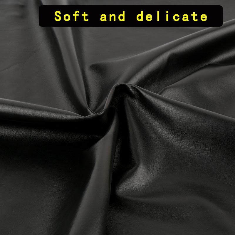0.6mm Black Top Layer Sheepskin, Ultra-thin Clothing, Genuine Leather Fabric, Leather Clothing, Leather Repair, Leather Material