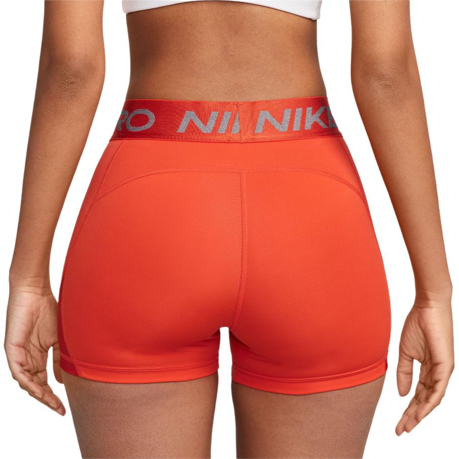 Nike ProShine Dri FIT Sports Shorts Women's Orange FB5586-633