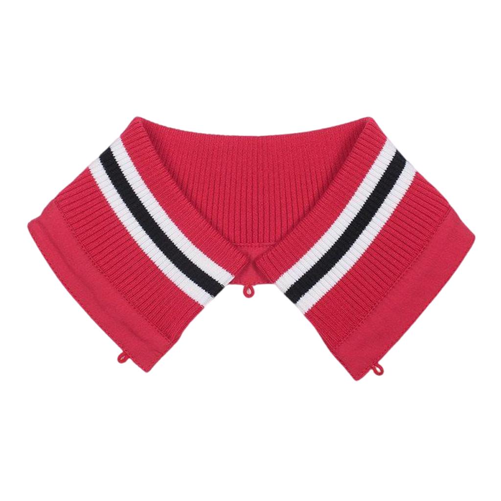 Stylish Striped Collar Removable Collar Protectors For Down Jackets Great For Everyday Use Winter Coat Collar Guards