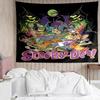 Scooby-Doo Print Tapestry, Backdrop, Easy Setup, Ideal for Bedroom, Office & Living Room, with Aesthetic Wall Hanging Decor.