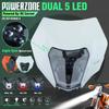 PowerZone Мотоцикл Світлодіодні фари Фари Головні фари Supermoto Обтічник для KTM EXC SXF MX Dirt Bike Enduro Світлодіодні фари