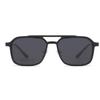 8320 Aviator Style Magnetic Clip-on Myopia Glasses with Polarized Sunglasses
