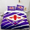 3PCS Fiorentina Football Club  Bedding set,Ideal for1pc Duvet Cover And 2pcs Pillowcases Perfect for Christmas gift,Ideal for Bedroom, Dormitory