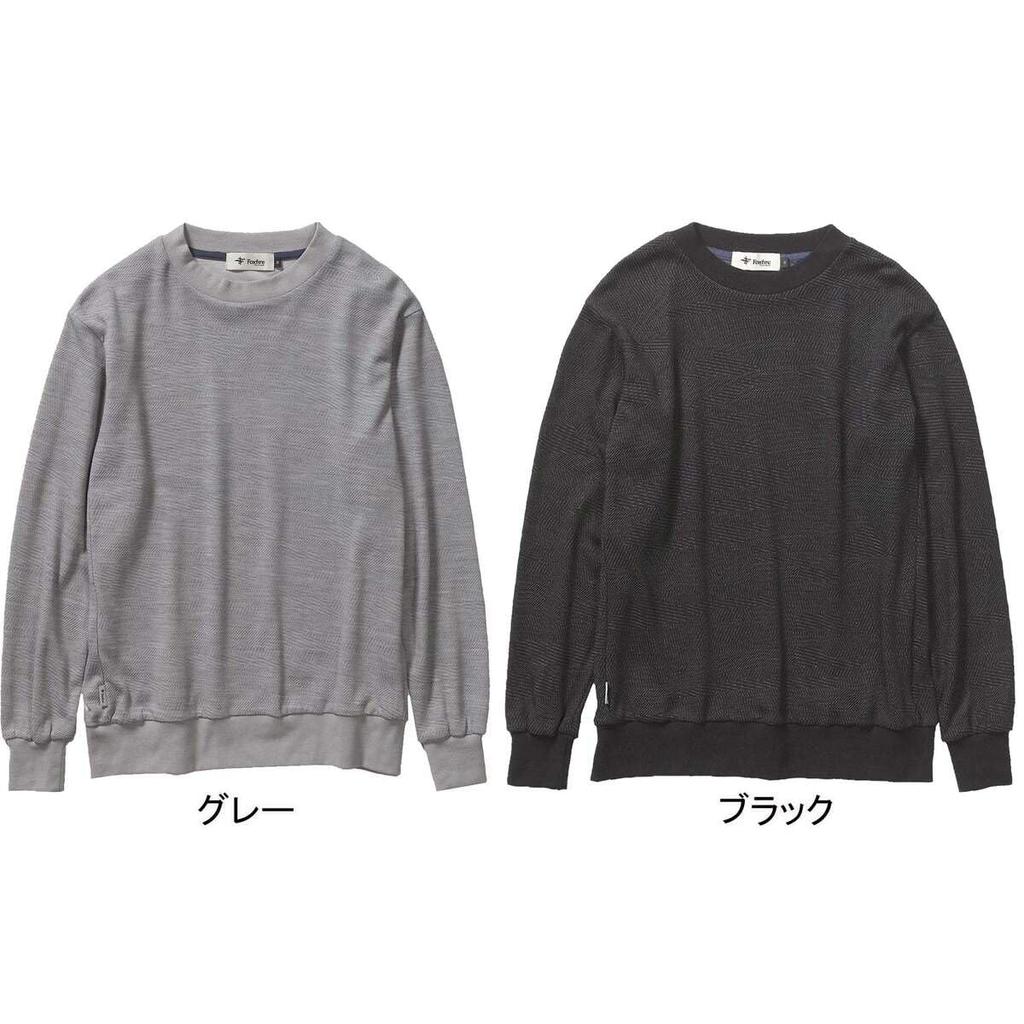 [Foxfire] PP Wool Jacquard Crew