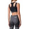 Adidas Stella McCartney Collaboration Solid Color Breathable Comfortable Round Neck Sports Bra Women Underwear Black DW9550