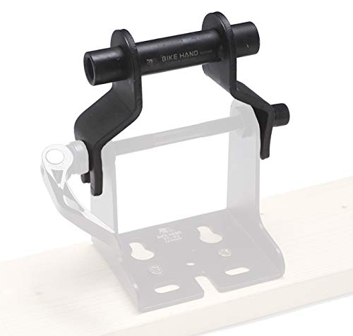 BIKE HAND Bicycle Storage Mount/12mm x 100mm Thru-Axle YC-92-12 Black