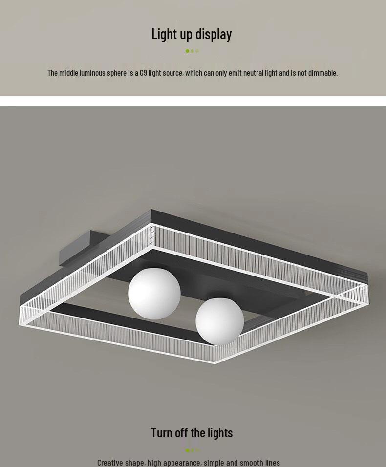 2025 Modern Minimalist Italian Ceiling Light for Bedroom and Study