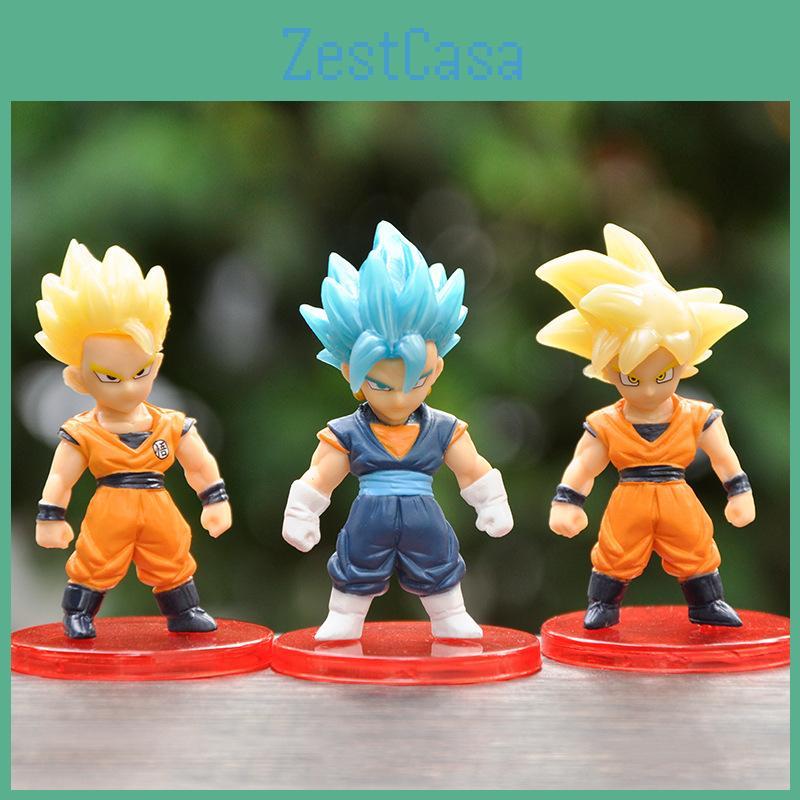 Dragon Ball Anime Figurines Desktop Decor Collectible Kids Birthday Toys Gifts
