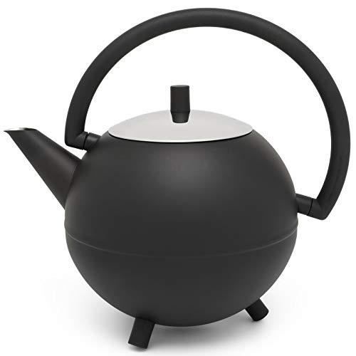 Théière - BREDEMEIJER - 111003 - Acier Inoxydable - Noir Mat - 1,2 L