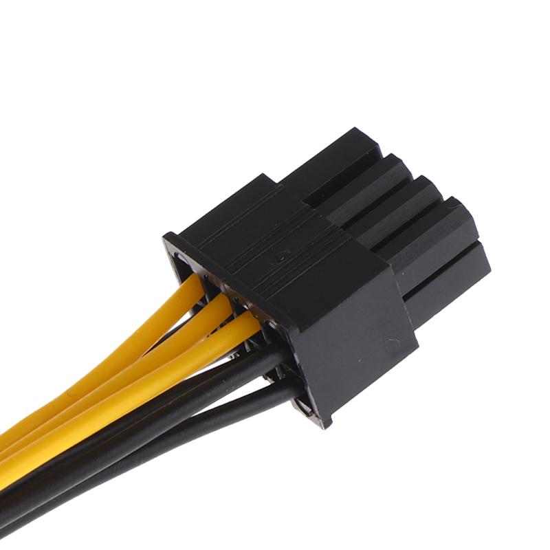 1/2/5 Stück 8-Pin-Grafikkarte Stecker auf Dual 4-Pin Buchse Videokarte Stromkabel Motherboard Stromerweiterungsadapterkabel