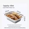 Disposable Rectangular Aluminum Foil Pans