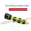 HOWELL 175mm 6.9in 120g Popper Lure  Wood Floating Popping Stick Baits for Bass Saltwater Fish Lake Position ABS Material