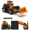 4Pcs 1/64 Scale High Simulation Type of Engineering Car Digging Sample, 4 Original Toy Package Delivery