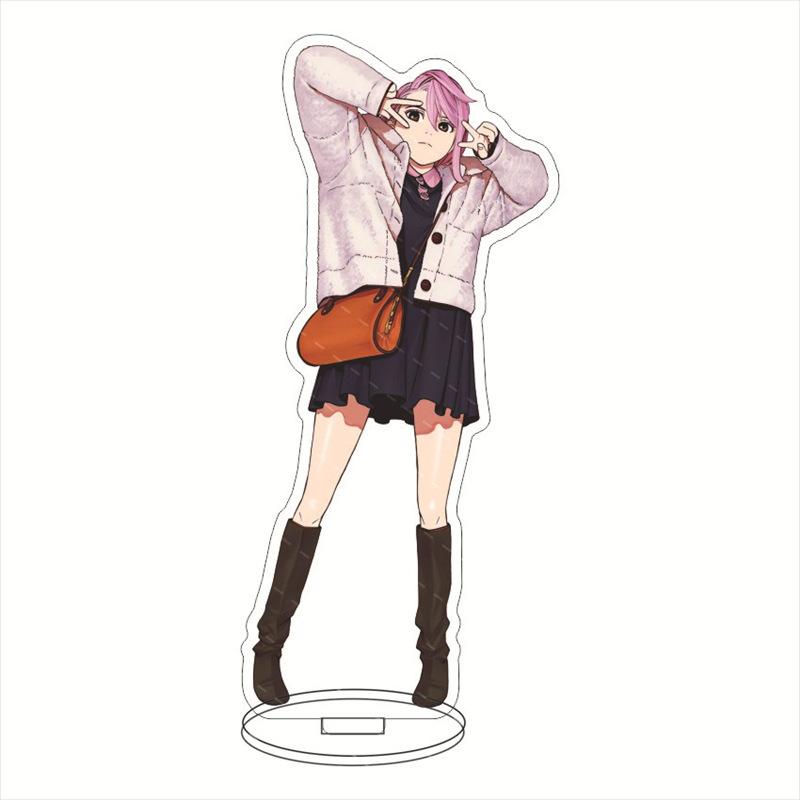 Anime DAN DA DAN  Momo Ken Aira Seiko Acrylic Figure Keychain  Cosplay Exhibition Gift  Acrylic Stand Doll Dandadan Model