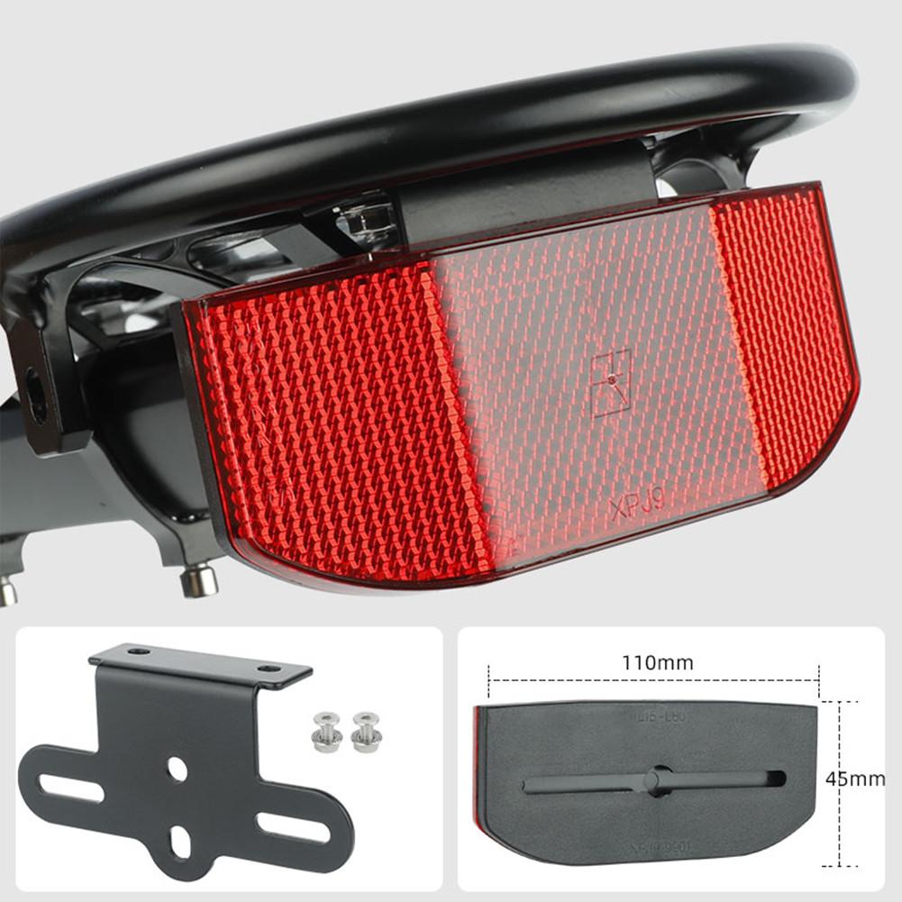 Bike Carrier Rack Quick Release Rear Shelf Bicycle Luggage Cargo Rack With Reflective Film Modified Parts