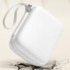 Portable EVA Leather Headphone Bag Dust-proof Data Cable Organizer Bag  Digital Accessories