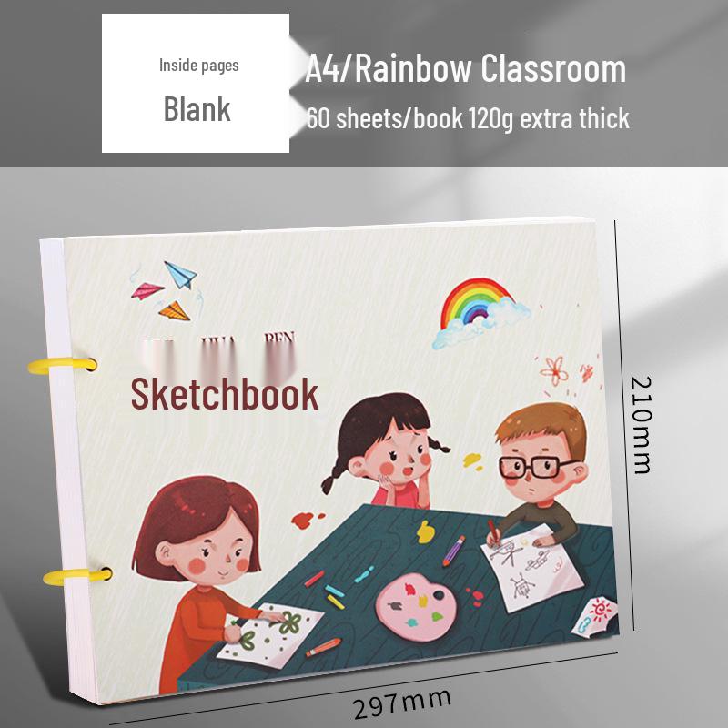 

Джерри А4 Альбом для детского рисования на разъемных листах - Толстый, Большой альбом для рисования и картинок для детского сада