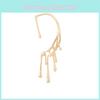 Alloy Chic Geometric Earrings With Irregular Lava Drop Design In Gold Silver And