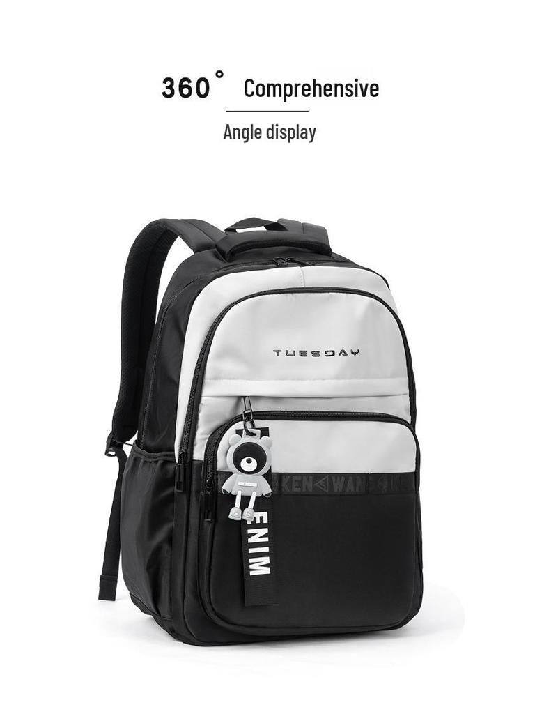 Spacious Backpack for Students of All Ages - Perfect for Elementary, Middle, and High School, Great for Class and Commuting