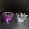 6oz Striped Lace-Shaped Plastic Bowl: Colored Snack, Candy, Fruit, or Small Salad Bowl