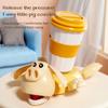 Funny Plastics Panicked Pig Coaster ABS Cute Little Pig Mug Base Stress Relieve Yellow Pink Cup Holder Desktop Ornament