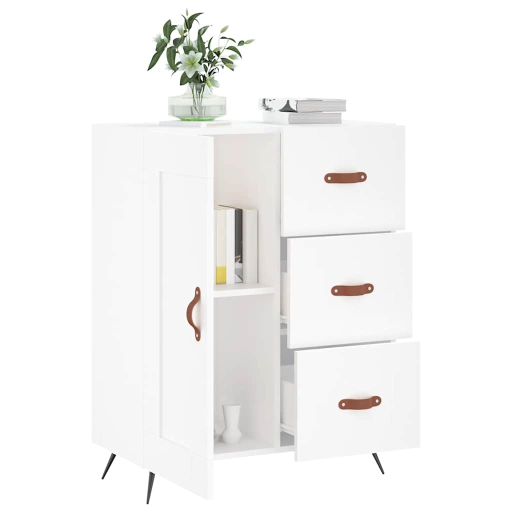 vidaXL Sideboard Weiß 69,5x34x90 cm Holzwerkstoff