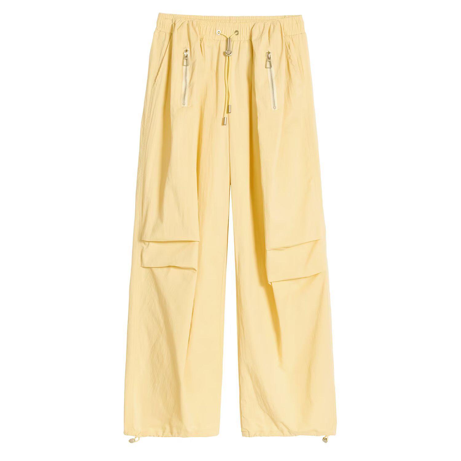 Yellow Women s Quick-Dry Ice Silk Hiking Pants - Summer 2026 3XL