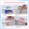 10PCS Bling Car Door Handle Protectors, 4 Door Bowl Stickers + 6 Handle Strips, Crystal Rhinestone Anti-Scratch Car Accessories, Sparkling Auto Decor