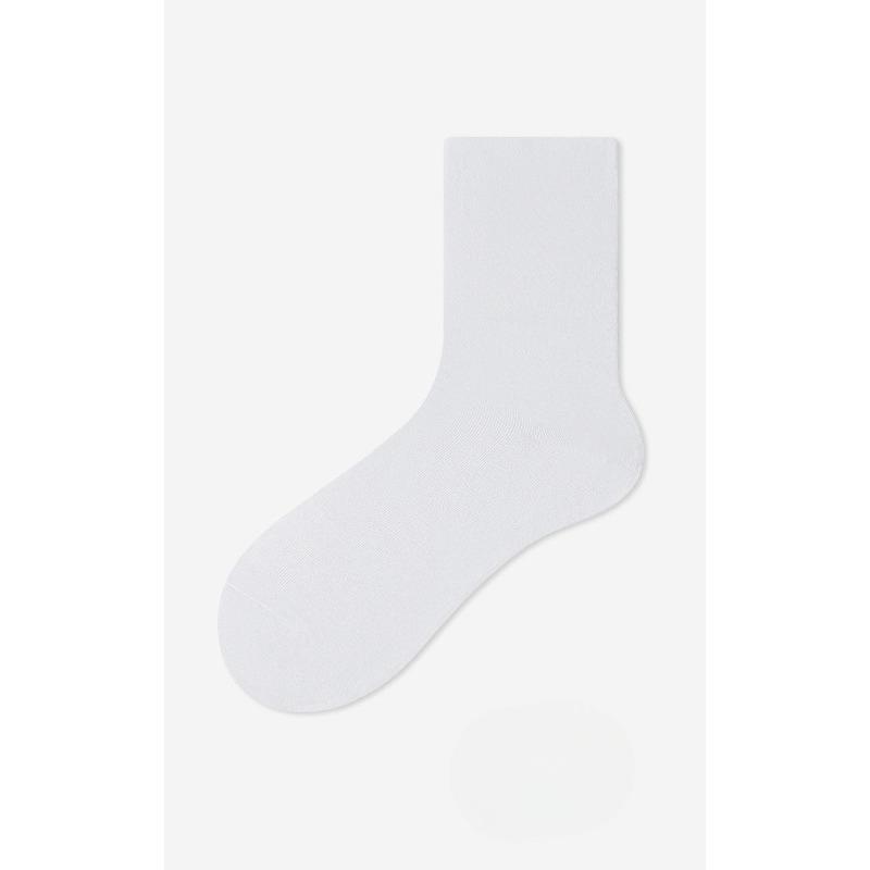 Women's Summer Cotton Socks, Mid-calf Socks, Breathable, Deodorizing, Sweat-absorbing Postpartum Socks, Anti-pilling