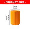 Textured Ceramic Bathroom Cup for Toothbrush Storage Daily Rinsing and Sink Counter Organization for Dorm Bathroom Use