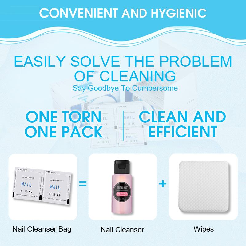 Nail Salons Commonly Used Cleaning Bags, Nail Pens, Gel Cleaners, Phototherapy Glue, Barbie Glue, Nail Polish Glue, Cleaning Water