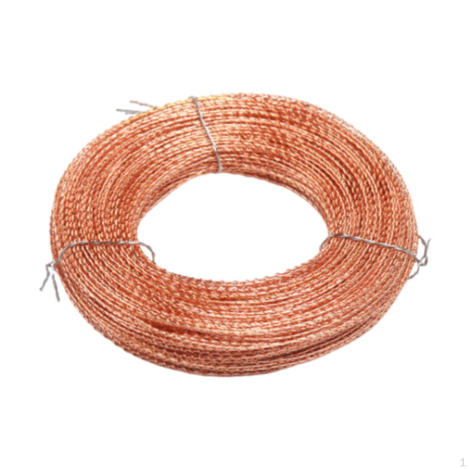 Sigilii din Sârmă de Cupru 30M/40M Securitate Heavy Duty Sigilii Blank Sârmă de Fier Etanșare Anti-efracție pentru 30m