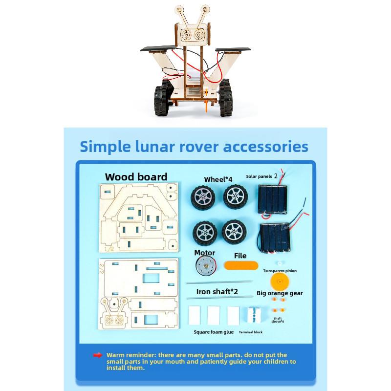 

Solar Energy Science Experiment Kit With Diy Moon Rover Model For Kids Educational Stem Activity