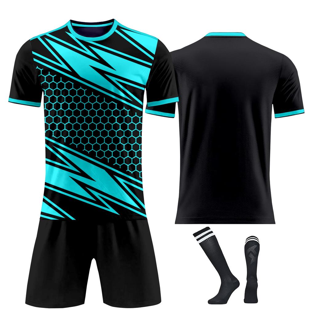 Personalised Shirts Kit Mens Girls With Name Number Custom Football Jerseys For Boys Training Suit