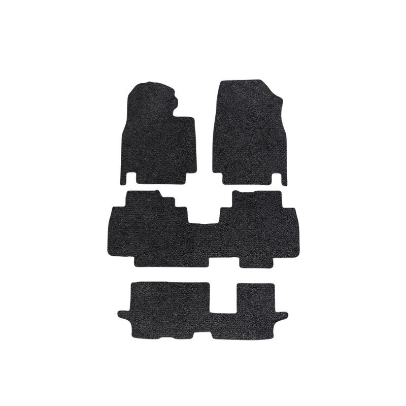 Denza N8-23 Black Nylon Car Floor Mats: Dirt, Wear, and Wrinkle Resistant, Easy-to-Clean.