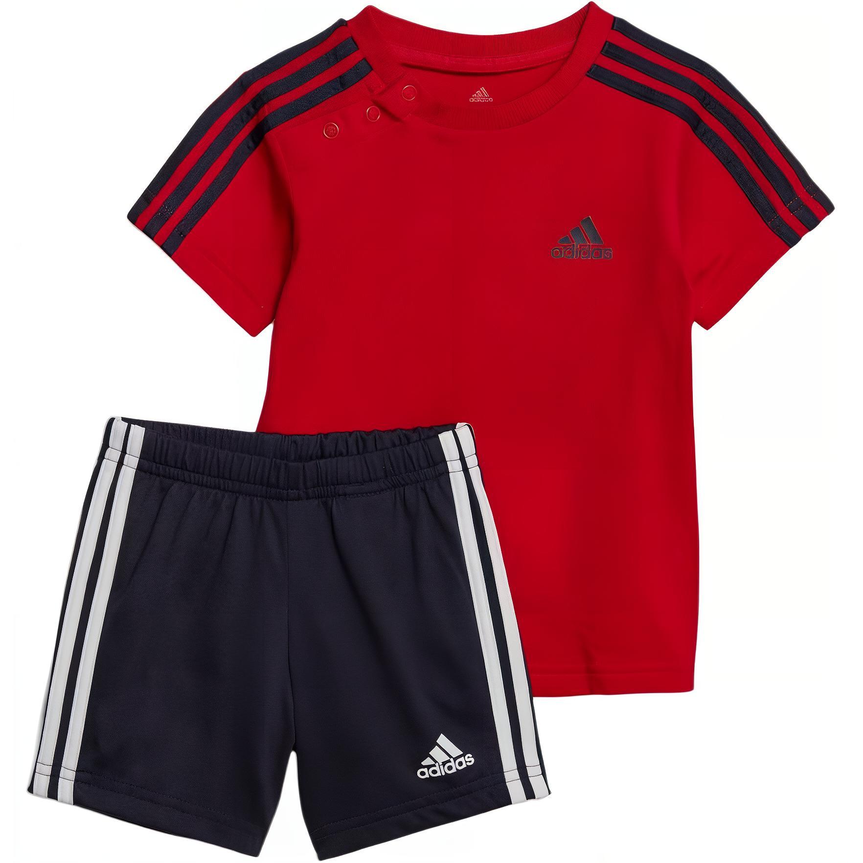 

Adidas Kids Matching Sets Light Scarlet/Legend Ink/White Infant And Toddler IC7781 62
