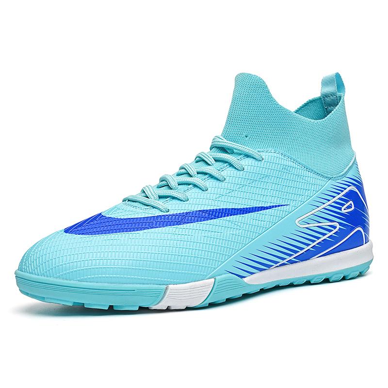 Youth Soccer Shoes Men Women Professional Training Outdoor Football Shoes Anti Slip Wear-resistant Trendy Football Boots for Man