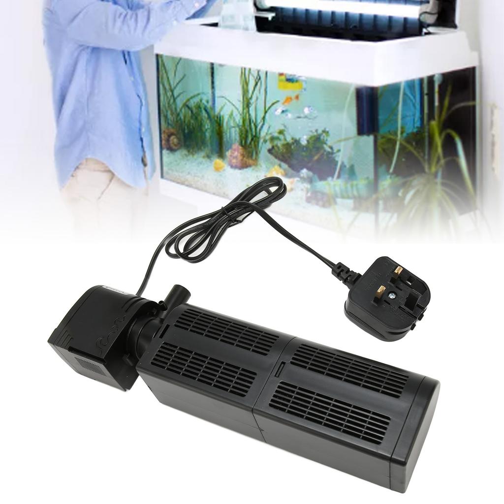 Aquarium Filter 3 in 1 Filtration Circulation Oxygenation Internal Fish Filter Pump 220 V