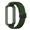 Pulseira Trançada+Capa de PC para Xiaomi mi band 9 8 active acessórios esportes magnético Pulseira de Nylon correa+Capa para Redmi band 3 2
