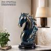 Creative Figurines horse head resin statue Living room home decor ornament entrance wine cabinet light luxury decor sculpture