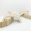 Hamster Holztreppen Brücke Spielzeug Meerschweinchen Igel Eichhörnchen Bogenbrücke Kleintier Bewegungsspielzeug Bogenbrücke D9254