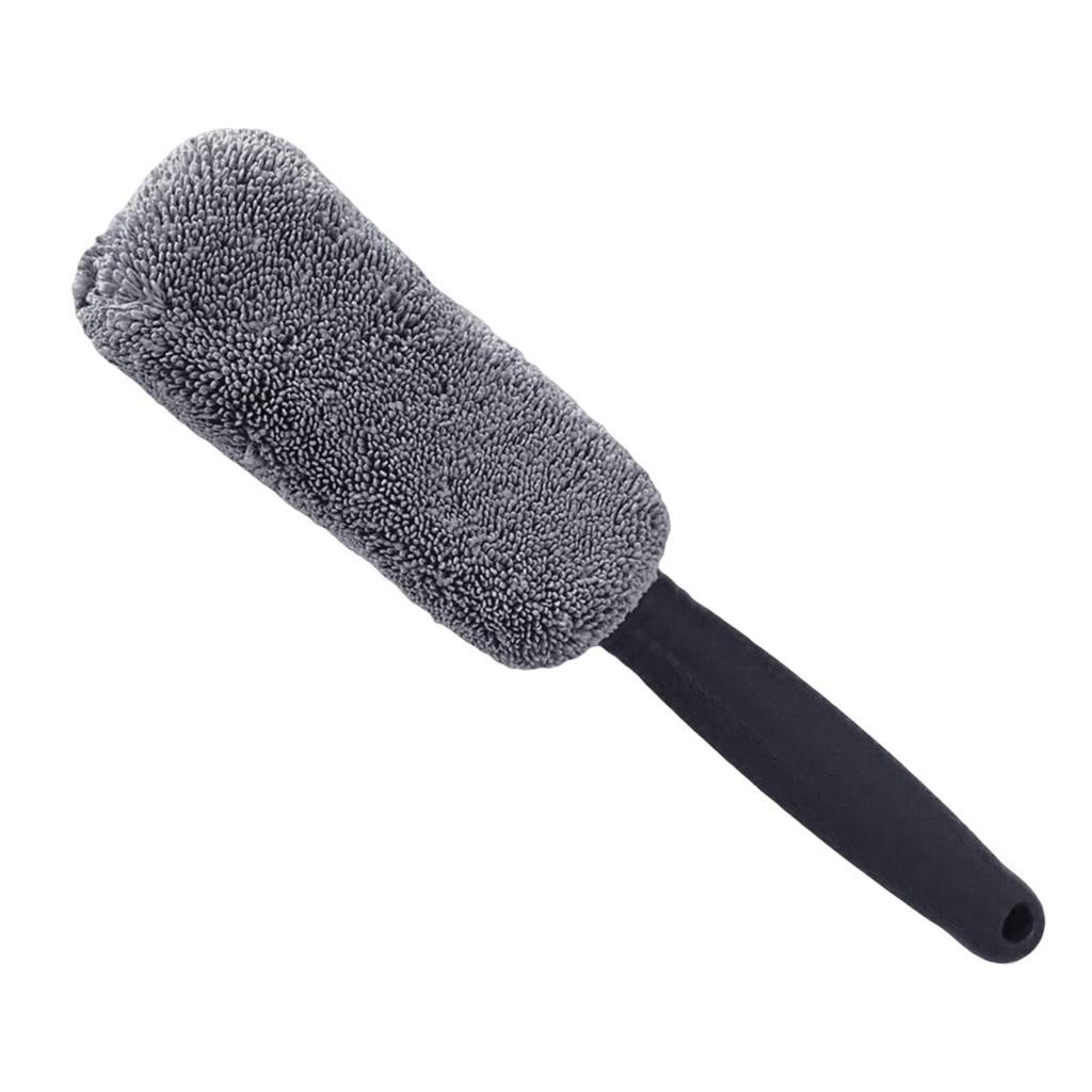 Car Wash Super Brush Microfiber Wheels Brush Non-Slip Handle Easy To Cleaning Rims Spokes Wheel Barrel Car Accessories