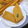 Decorative Table Napkins Rustic Cloth Napkin Solid Color Cotton 18 x Inch Washable Dinner Napkin for Home Wedding Bridal Shower Baby Decor