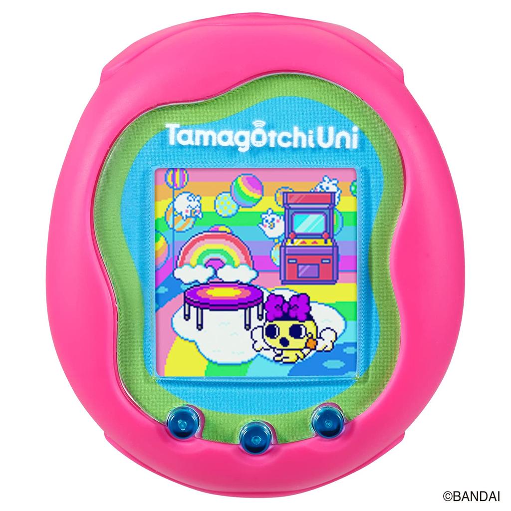 BANDAI Tamagotchi Uni Pink with Amazon limited sticker Toy Awards 2023 Communication Toy Category Grand Nikkei Excellent Products and Services MJ