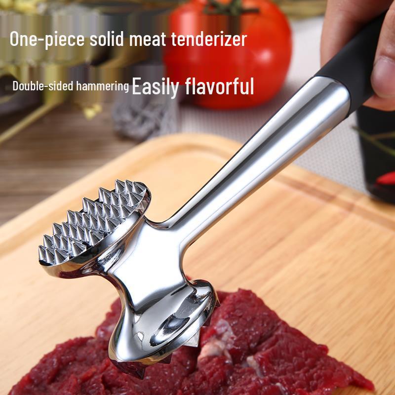 Zinc Alloy Meat Tenderizer Hammer with Needle for Steak, Chicken, and Pork Chops