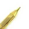 Very Good Cartier Ballpoint pen Trinity Stripe Oval Cap Black gold mens Used