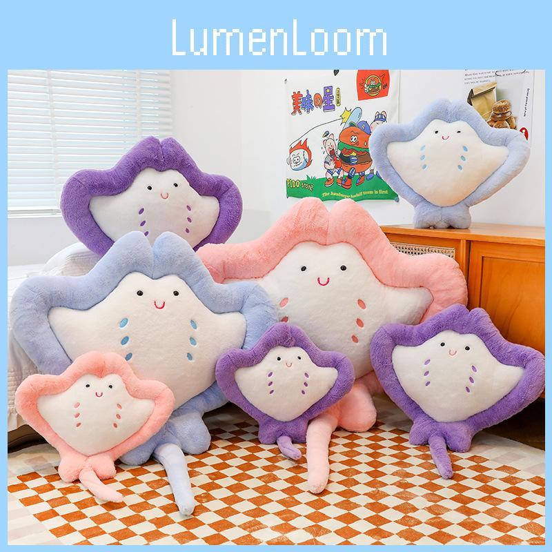 Plush Mobulidae Cartoon Toy Stuffed Pillow Doll Bedroom Decoration Gift Kids