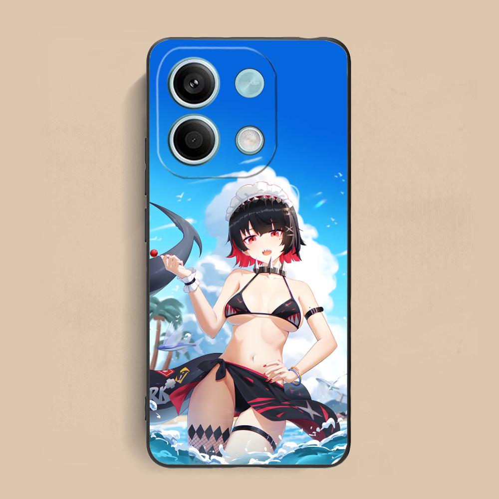 Zenless Zone Zero Ellen Joe Phone Case for Xiaomi Redmi 14 13 12 C A5 3 2 1 Plus 4G 5G Colour Protective Cover Cellphones Luxury