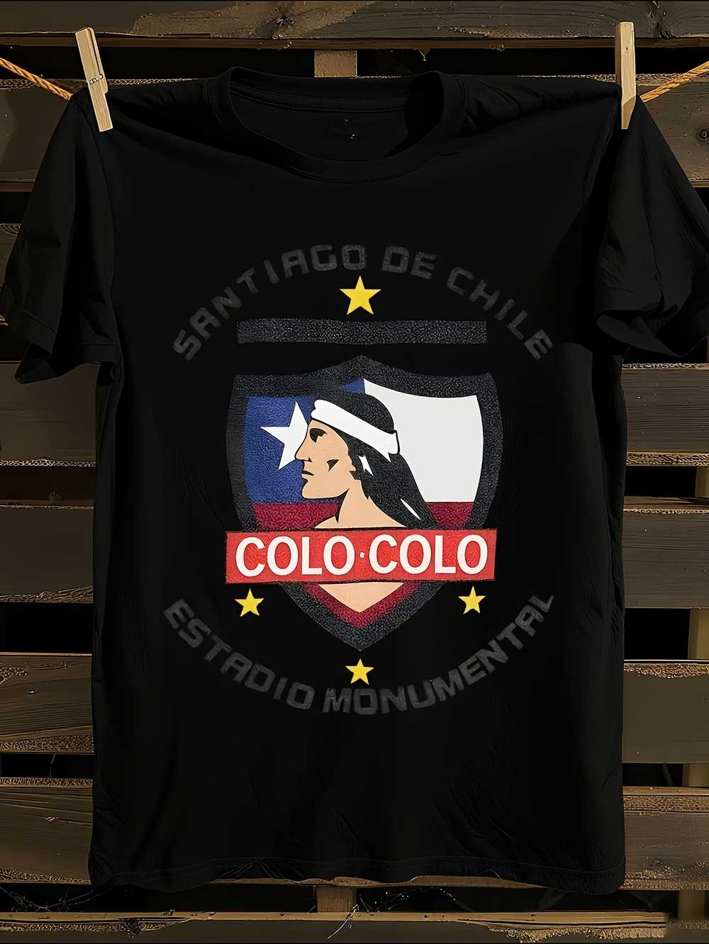 

Футболка с логотипом Colo-Colo Cacique Сантьяго-де-Чили XXL