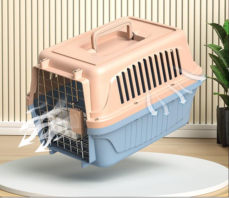 Portable Pet Airline Carrier: Space Capsule Cat Bag & Dog Cage for Small/Medium Pets